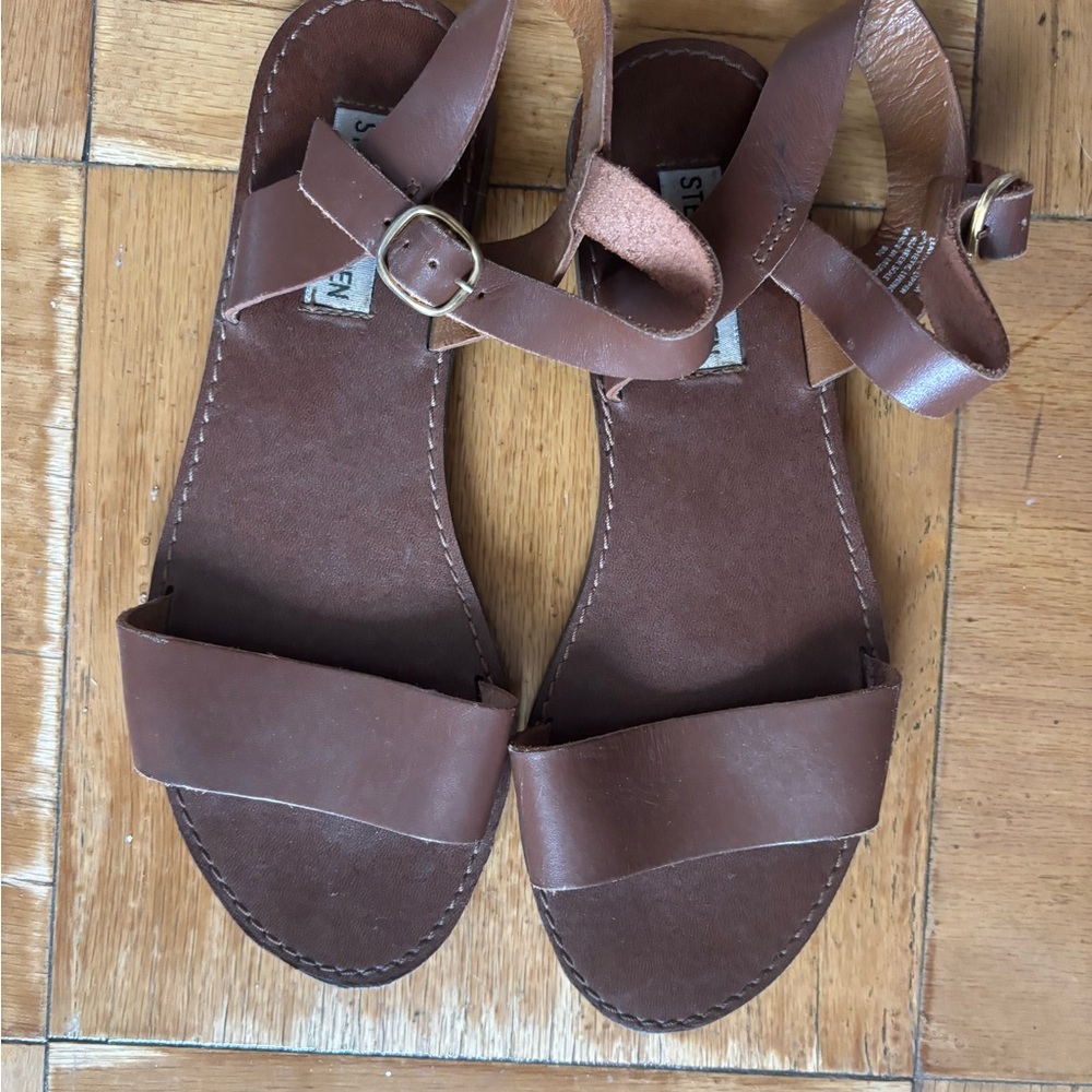 Brown Leather Sandals
